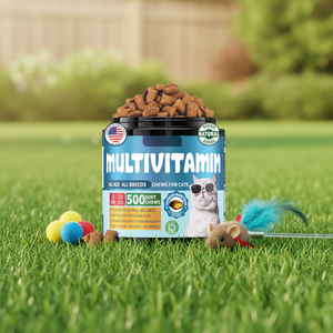 Masticables Multivitamínicos Personalizados para Gatos, con Taurina, Zinc y Minerales, Suplemento Nutricional para Todas las Edades, Productos para la Salud de las Mascotas - Product Image 4