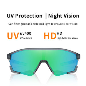 Lunettes de <span class=keywords><strong>soleil</strong></span> sport polarisées personnalisées TR90, verres UV400, design antidérapant, pour course à pied, golf, randonnée, fournisseur de lunettes de <span class=keywords><strong>soleil</strong></span> de sport - Product Image 4