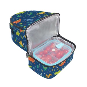 Sac isotherme portable personnalisé avec imprimé dinosaure pour enfants, idéal pour le déjeuner - Product Image 3
