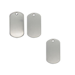 ओवल डॉग टैग का उपयोग पालतू जानवरों के हैंग टैग की जानकारी रिकॉर्ड करने के लिए किया जाता है - Product Image 1