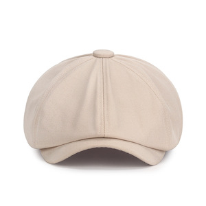 Casquette d'<span class=keywords><strong>artiste</strong></span> unisexe solide en forme de citrouille 6 panneaux <span class=keywords><strong>peintre</strong></span> couple cadeaux voyage nouveau béret casquette chapeau - Product Image 6