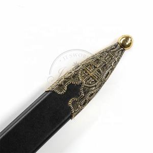 Arme Médiévale Roi Arthur Épée <span class=keywords><strong>Excalibur</strong></span> Dorée - Product Image 6