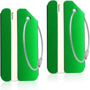 Etiquetas de Equipaje Metálicas Personalizadas al por Mayor, con Logotipo Personalizable, Set de Dijes para Bolsas de Viaje con Diseño de Cachorros y Gatitos, para Viajes Internacionales - Product Image 5