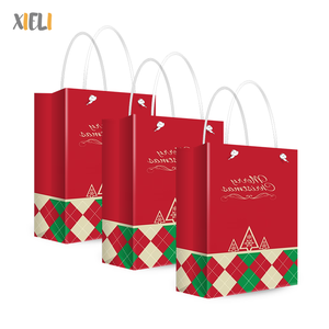 Xieli Vietnam Confezione Di Sacchetti Di Carta Personalizzati A <span class=keywords><strong>Tema</strong></span> Buon Natale - Product Image 1
