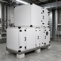 Equipo de Manejo de Aire Modular Comercial de Doble Planta con Ventana de Inspección Circular para Plantas Industriales
