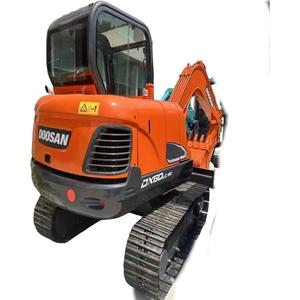 2018 Pelles sur chenilles Doosan DX60 d'occasion Vente 1 an de garantie Composants de base inclus Godet à haute puissance de creusement de 1,27 m³ - Product Image 1