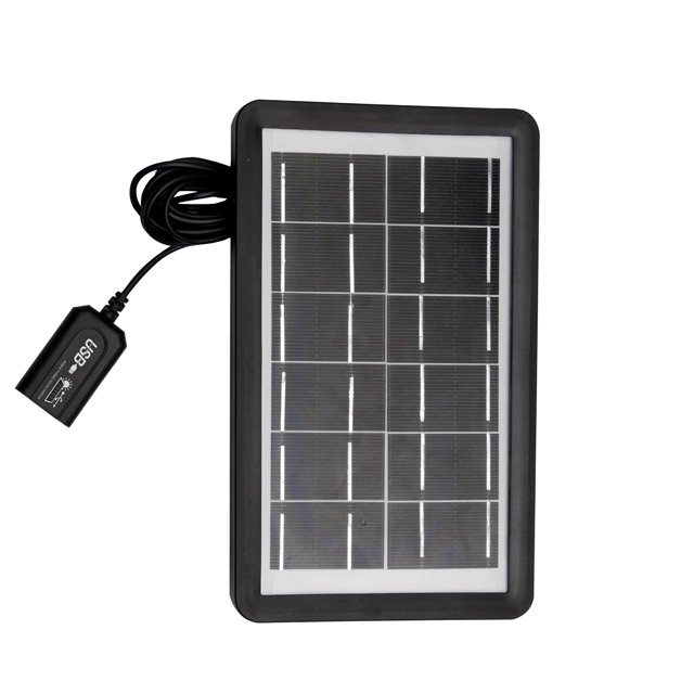 Portable solar panel power charger for cellphone and electronic products with 5 in 1 charging 3W 8W 6V solar battery charger