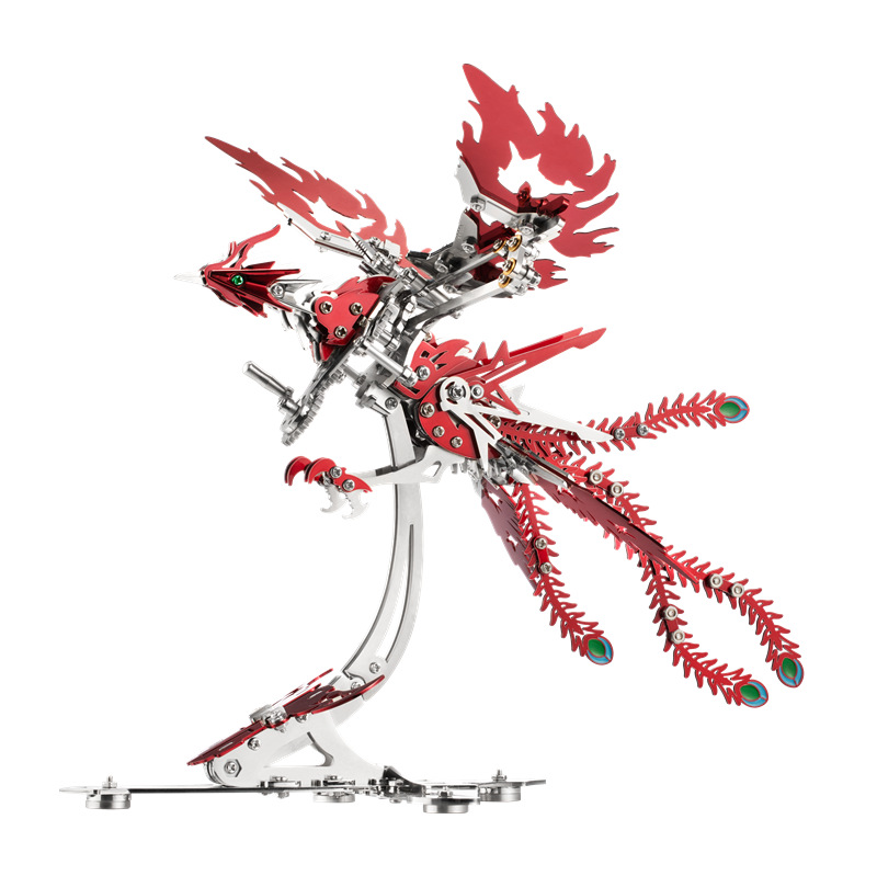 Mechanical phoenix-red