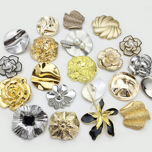 <span class=keywords><strong>Bottoni</strong></span> in Metallo Dorato Vintage per <span class=keywords><strong>Blazer</strong></span>, Pomelli Decorativi in Lega Retrò per Cucito, per Abiti Tradizionali Estivi da Uomo e Donna - Product Image 1