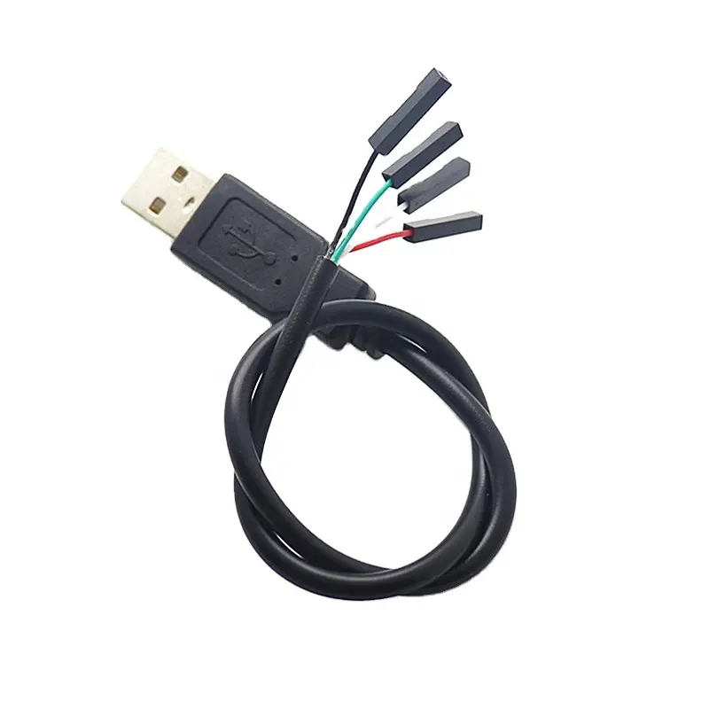 PL2303HX USB TTL indir kablosu yerleşik test endüstriyel kontrol adaptörü kablosu 4P uzatma kablosu