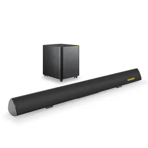 China 3d 2.1 2.0 Outdoor Cheap Home Theatre System Blue tooth Wireless speaker Tv Sound Bar Soundbar