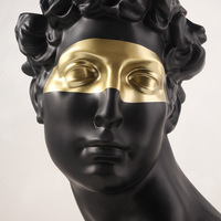 Statue de David en résine écologique Tonfo, art abstrait nordique, forme irrégulière sculptée, art populaire, objet de collection pour la maison, les fêtes, le hall d'hôtel