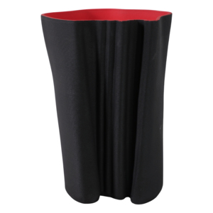 Vaso moderno in porcellana per l'arredamento del soggiorno, vaso per fiori stampato in 3D per la casa, camera da letto, articolo decorativo. - Product Image 1
