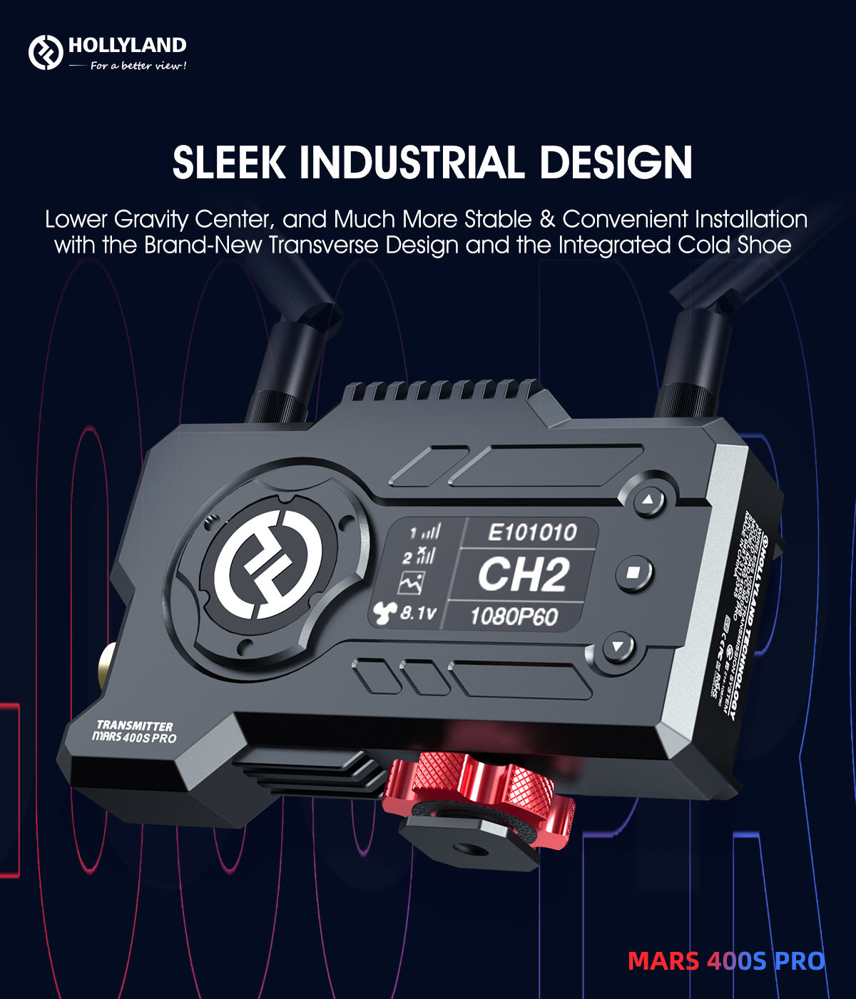 Hollyland Mars 400S PRO - Reliable Wireless Camera Transmitter