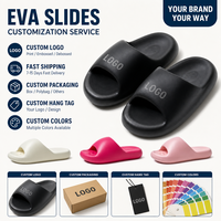Sandales d'extérieur légères et respirantes en EVA pour femmes, personnalisables avec logo, séchage rapide, plusieurs couleurs