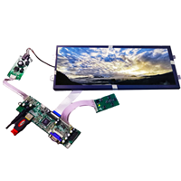 Écran LCD IPS IVO de 12,3 pouces 1920x720 avec interface LVDS |    Tableau de commande disponible pour le divertissement sur les sièges arrière