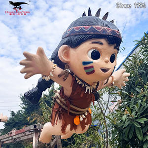 Kabile Tarzı Simüle Edilmiş Figür Animatronik Çizgi Film Karakterleri Modeli Resimle Özelleştirilmiş - Product Image 3