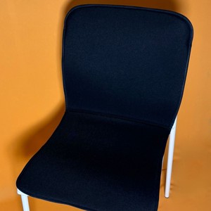 Nueva llegada azul 100% poliéster repelente al agua reciclado PES juego de fundas para sillas de comedor lavable fundas duraderas para sillas para eventos - Product Image 2