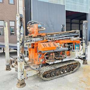 중고 Fy180 추적 물 우물 드릴링 장비 220V 크롤러 기계 모터 및 엔진 두 번째 손 기계 판매 - Product Image 2