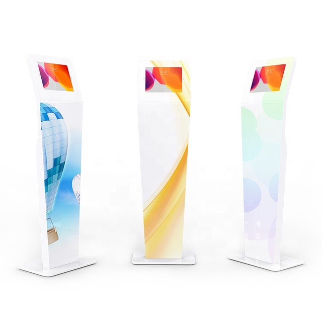 Free Standing Display Tablet Pc Stand Self Ordering Kiosk Floor Stand Tablet for ipad