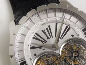 Orologio Meccanico Automatico da Uomo di Alta Qualità, con Doppio Tourbillon, Design Elegante, Scheletrato con Vetro Zaffiro - Product Image 3