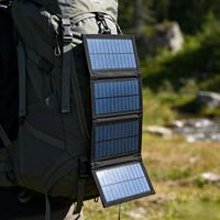 Panneau solaire portable de petite taille, directement de l'usine, idéal pour l'extérieur, facile à transporter