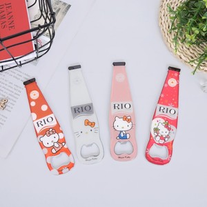 Ouvre-bouteille en métal mignon de dessin animé personnalisé autocollant magnétique Ouvre-bouteille de <span class=keywords><strong>vin</strong></span> et de bière personnalisé en usine Ouvre-bouteille créatif pour réfrigérateur - Product Image 1