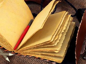 Tùy chỉnh chính hãng cổ điển da vẽ Tạp Chí bơm lại giấy da ràng buộc Tạp Chí Sketchbook - Product Image 4