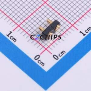 YZ13215040R-02030-03 Pogo Pin Connector Connector ( Type: Pogo Pin )( Total PIN Count: 2P )( Pitch: 3mm ) - Product Image 2