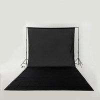 Toile de fond chroma key sans couture 3x6m de couleur unie pour photographie et streaming vidéo – Écrans verts, bleus, noirs, blancs – Arrière-plans virtuels