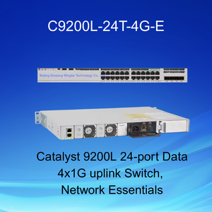 Commutateur réseau pour centre de données Catalyst 9200L-24T-4G-E 24 ports 4x1G Uplink POE QoS empilable avec prise en charge des VLAN - Product Image 2