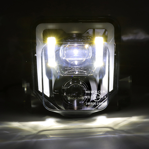 Faro Delantero LED de Alta Potencia de 78W con Halo y Certificación E-mark para Motocicletas <span class=keywords><strong>Husqvarna</strong></span> 701 <span class=keywords><strong>FE</strong></span> TE Dirt Bike Enduro 2017-2023 - Product Image 4
