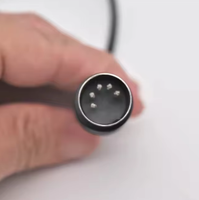 Wavelink 1m MIDI DIN 5-Pin Stecker auf Stecker Geflochtenes Abgeschirmtes Kupferleiter-Verlängerungskabel für Audio/Video-Übertragung CE-zertifiziert