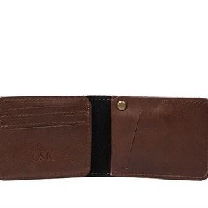 Boshiho Genuine Leather RFID Blocking Credit Card Holder Vintage Multi-Function Men's <b>Wallet</b> with Coin Purse <b>Small</b> Size Locator - Product Image 6