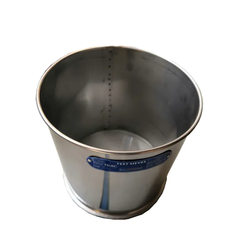 ASTM E11 Wet washing sieves Sieve 8" by 4" height opening 0.075 mm