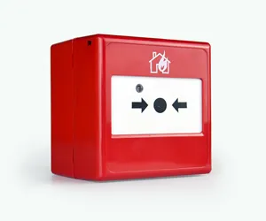 Sistema di allarme antincendio convenzionale pulsante manuale del punto di chiamata stazione di trazione manuale AW-D135C antincendio Asenware CN;GUA 210g rosso