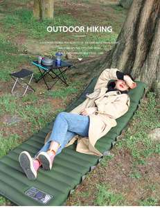 自己膨張キャンプスリーピングパッドマットTPUナイロン超軽量インフレータブル屋外スリーピングパッド枕テントマット防湿 - Product Image 4