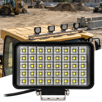 Projecteur de travail LED 5 pouces 80W 40 LED, étanche, faisceau spot et large, pour SUV, tout-terrain, 4x4, bateau, éclairage extérieur de voiture