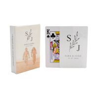<strong>Best</strong> <strong>Selling</strong> Custom <strong>Printed</strong> logo Advertising Poker Paper Playing Cards Durable Waterproof Custom Box for Games