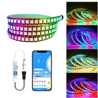 Contrôleur de bande LED à pixels SP621E avec variateur de luminosité, Magic RGB 5V/12V/24V