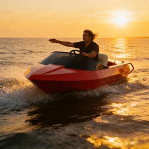Water Sport-Focused Custom Small Electric Aluminum <strong>Jet</strong> Boat - Product Image 4