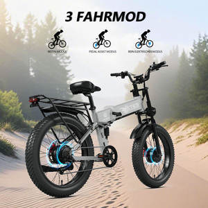 24 इंच की शहरी तह पोर्टेबल इलेक्ट्रिक साइकिल हाइडो सस्ते 52 वी 18 750w गुड़िया मोटर फोल्डेबल मिनी इलेक्ट्रिक बाइक - Product Image 5