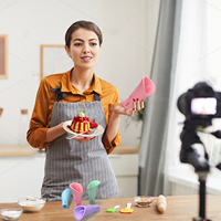 2025 Neue Idee Französische Dessert formen Kreatives DIY-Back dekorations werkzeug für Cupcake-Gebäck kolben Silikon-Gebäck kolbenform