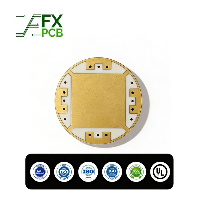 Ceramic PCB with High Thermal Conductivity Alumina Substrate for LED and Power Electronics