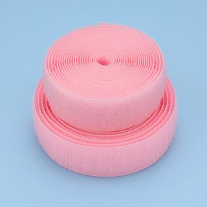 Sangle auto-agrippante réutilisable en nylon rose, noir, blanc, personnalisable, 20 mm, 25 mm, 38 mm, pour vêtements pour animaux, multifonctions - Médical - Product Image 3