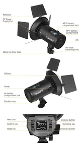 YONGNUO YN216II 216 luce della fotocamera a LED 2700K 8000K temperatura di colore luce Video lampada da Studio Facebook Tiktok <span class=keywords><strong>Youtube</strong></span> - Product Image 4