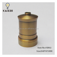 Nouveau support de lampe en bronze, douille de lampe en cuivre/support de lampe E27/E26