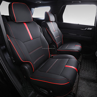 Housse de siège de voiture de luxe personnalisée pour 2020-2023 Hyundai Palisade housses de siège en cuir de voiture accessoires de voiture