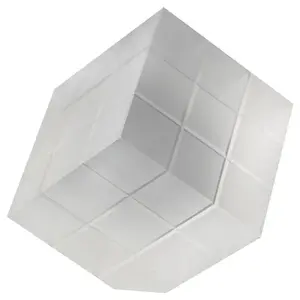Trong Suốt Mờ Pha Lê Rubiks Cube 3X3X3 Thời Trang Nóng Pha Lê Thủ Công Quà Tặng Trang Trí Nhà Hiện Đại