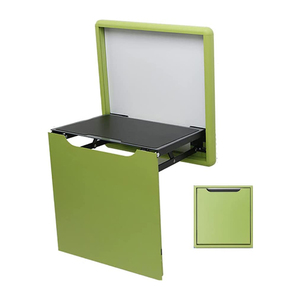 <span class=keywords><strong>Panca</strong></span> per scarpe da parete facile da installare sgabello pieghevole blu sedia da parete pieghevole salvaspazio - Product Image 4